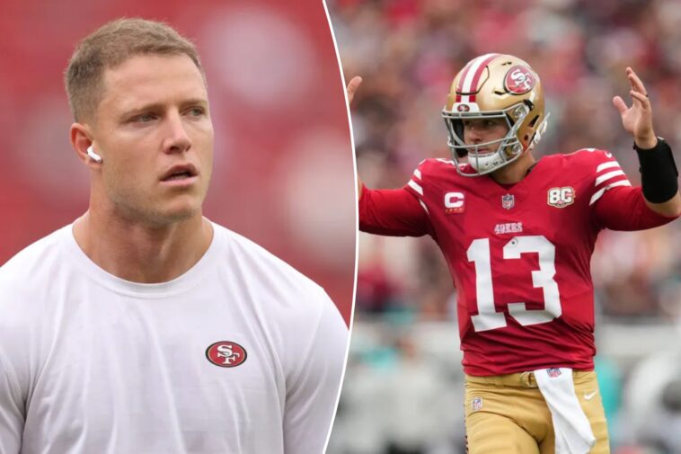 49ers’-christian-mccaffrey-tired-of-same-brock-purdy-question-every-season