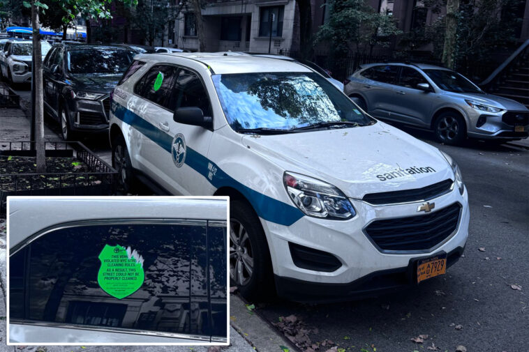 ‘disgruntled’-car-owner-slaps-‘shame-sticker’-on-nyc-sanitation-car