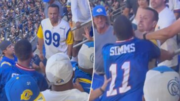 wild-moment-rams-and-giants-fans-break-out-in-vicious-brawl-at-sofi-stadium-as-one-loses-his-pants