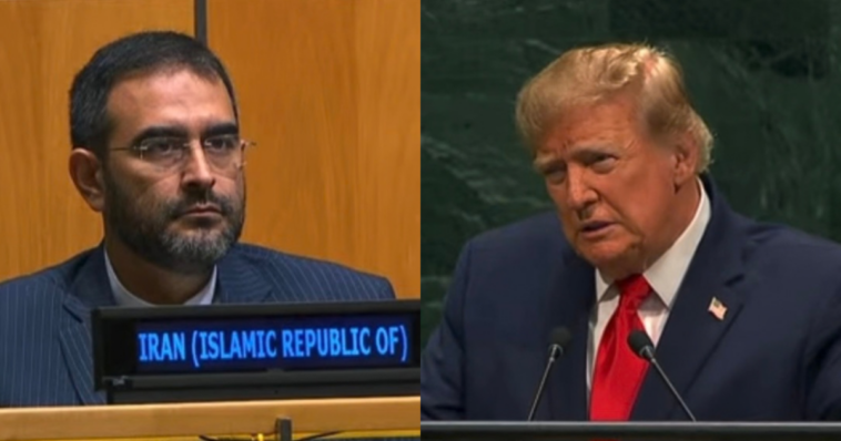 watch:-trump-calls-out-iran-straight-to-iranian-un-official’s-face,-threatens-to-“annihilate”-iran-“quickly”-and-“drive-them-into-hell-with-no-chance-of-survival”