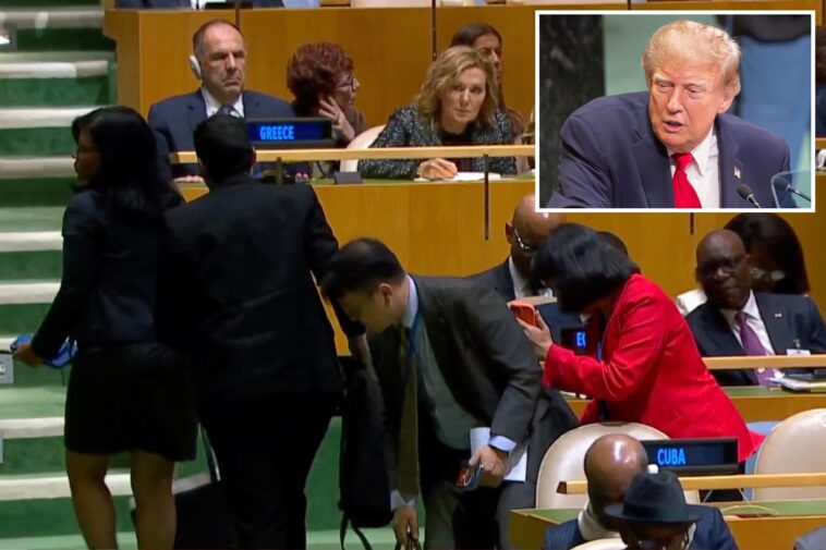 cuba-and-iran-delegations-walk-out-of-trump’s-fiery-un-speech-after-prez-threatens-to-take-down-their-governments