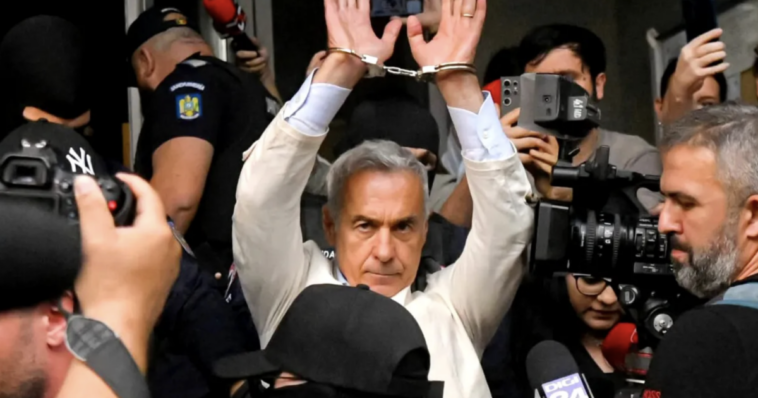 romanian-regime-arrests-presidential-election-winner-—-raid-drags-georgescu-to-jail-in-front-of-his-son-after-annulled-election