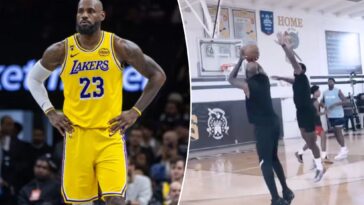 lebron-james-goes-viral-for-brutal-brick-fest-during-open-run