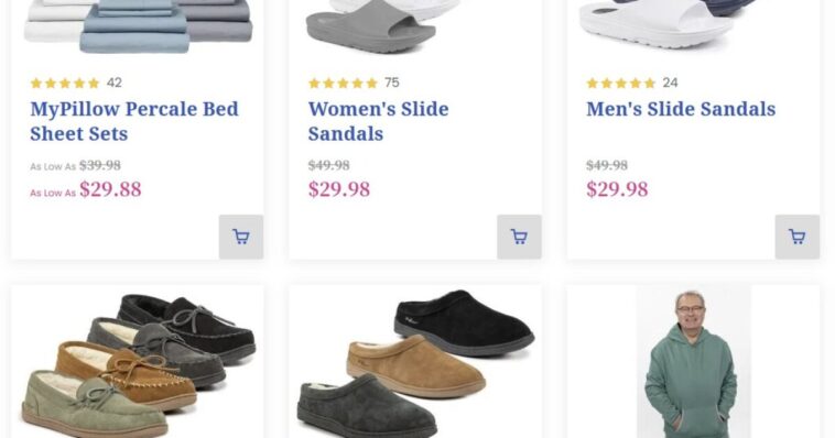 thirty-three-items-at-mypillow’s-“outlet-sale”-–-up-to-80%-off-sheets,-slippers,-pillows-and-more!
