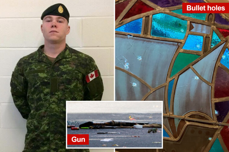 ex-canadian-soldier-opens-fire-at-synagogue-on-yom-kippur,-wounds-cop-in-possible-antisemitic-attack:-officials
