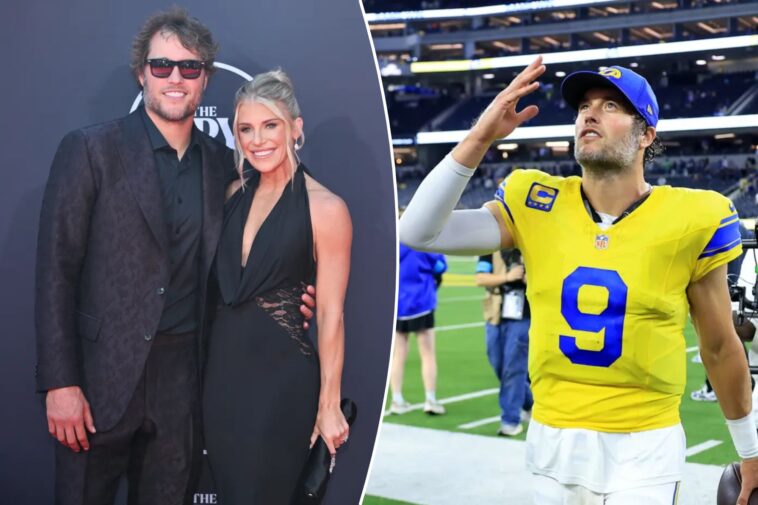 matthew-stafford’s-wife-kelly-pairs-black-leather-pants-with-bold-4-word-rams-message