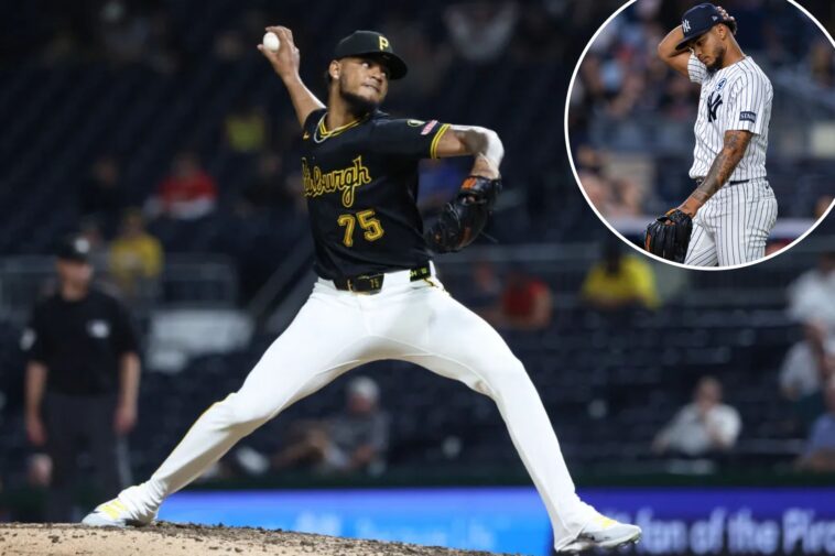 ex-yankees-reliever-camilo-doval-dfa’d-by-pirates-after-brutal-season