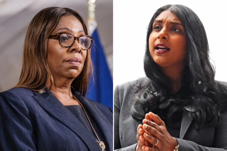 letitia-james’-lead-over-gop-rival-saritha-komatireddy-shrinks-in-ny-ag-race:-poll