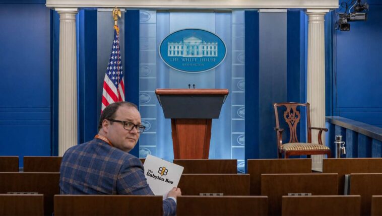 update:-‘the-babylon-bee’-now-the-only-news-outlet-left-in-america-with-white-house-credentials