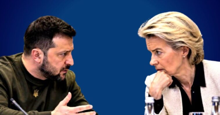 european-commissioner-von-der-leyen-clashes-with-ukraine’s-zelensky,-warns-that-further-financial-aid-depends-on-kiev-accelerating-‘rule-of-law-reforms’
