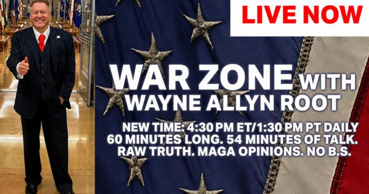 watch-live:-rino-senate-leader-john-thune-humiliated-after-bragging-republicans-“delivered”-—-america-first-voters-aren’t-buying-it-and-more!-the-war-zone-podcast-with-wayne-allyn-root-presented-by-the-gateway-pundit