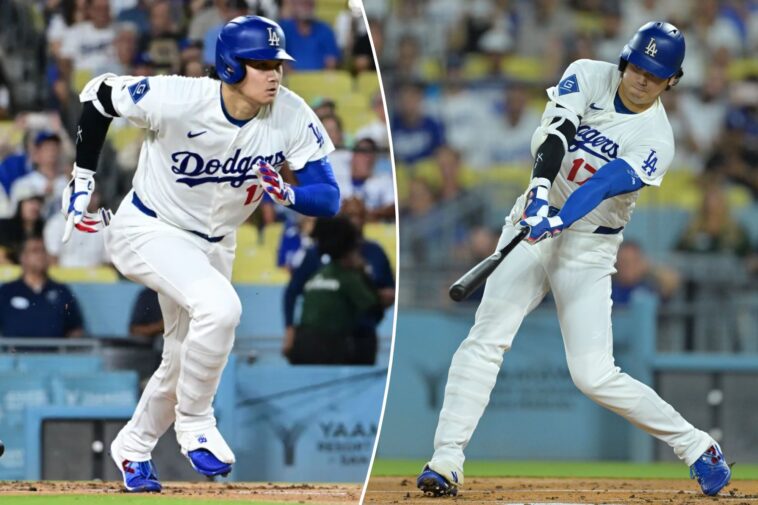 shohei-ohtani-shows-progress-in-injury-return,-despite-dodgers-loss-to-padres