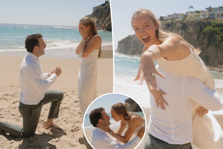 yankees’-austin-wells-gets-engaged-to-girlfriend-in-stunning-beach-scene:-‘best-off-day’