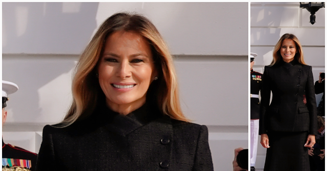 fashion-notes:-melania-trump-pays-subtle-nod-to-chinese-tradition-in-mcqueen-suit