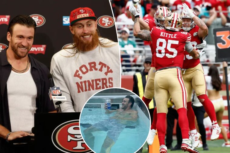 george-kittle-adds-fuel-to-kyle-juszczyk-drinking-saga