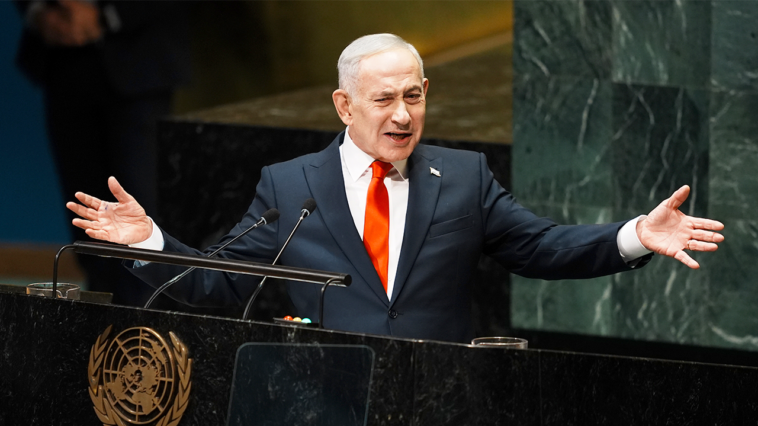 watch:-mass-walkout-before-netanyahu-speech-prompts-fiery-response-from-israeli-prime-minister