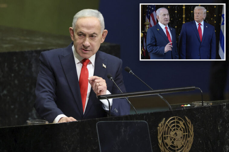fiery-netanyahu-vows-iran’s-demise-in-heavily-protested-un-speech:-‘we’re-going-to-win’