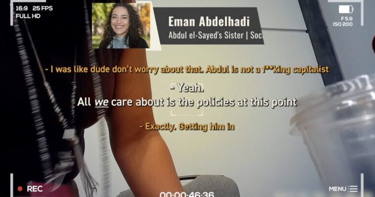 socialist-sister-of-michigan-senate-nominee-abdul-el-sayed-caught-on-hidden-camera-admitting-he’s-“not-a-f***ing-capitalist”-—-“all-we-care-about-is-getting-him-in”