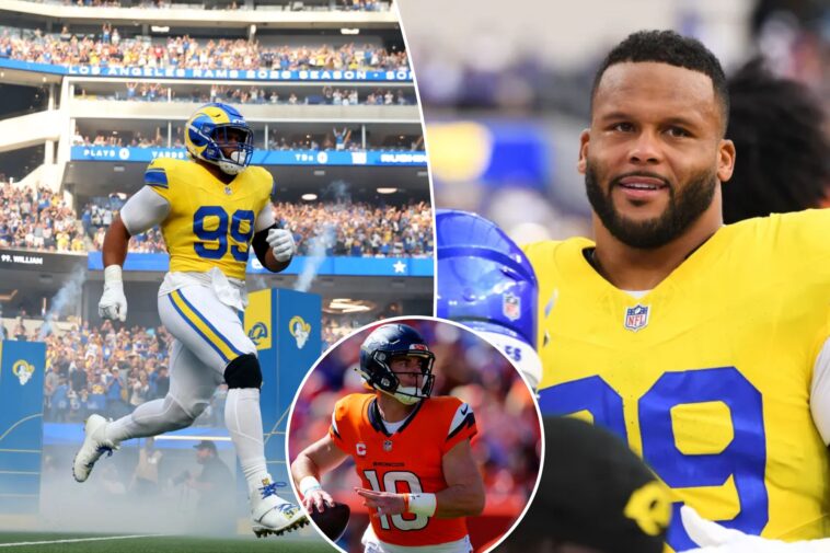 aaron-donald’s-rams-honeymoon-is-over-as-broncos,-bo-nix-await-in-denver