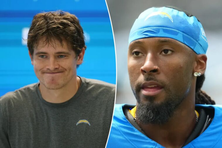 justin-herbert-accidentally-flames-quentin-johnston-over-involvement-in-offense