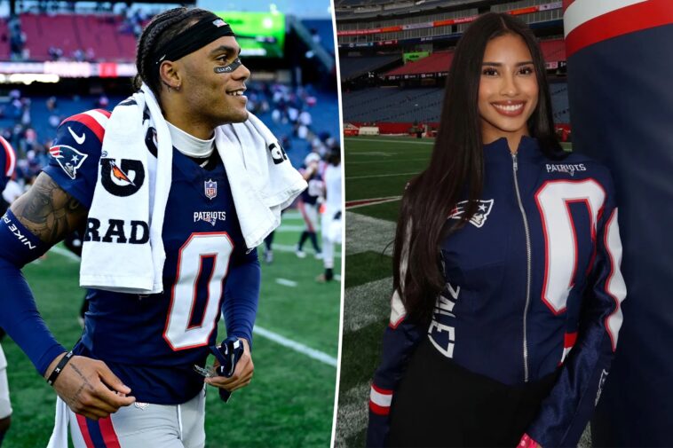 patriots’-christian-gonzalez-appears-to-be-dating-influencer-after-sideline-appearance