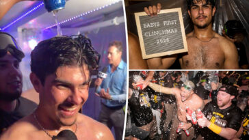 underage-san-diego-padres-star-soaked-in-alcohol-by-teammates-after-clinching-playoff-spot