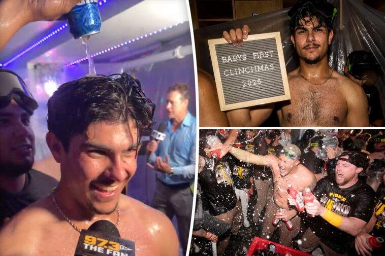 underage-san-diego-padres-star-soaked-in-alcohol-by-teammates-after-clinching-playoff-spot