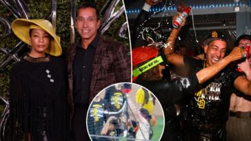 padres’-new-$4.5-billion-owner-celebrates-playoff-spot-with-beer-bong