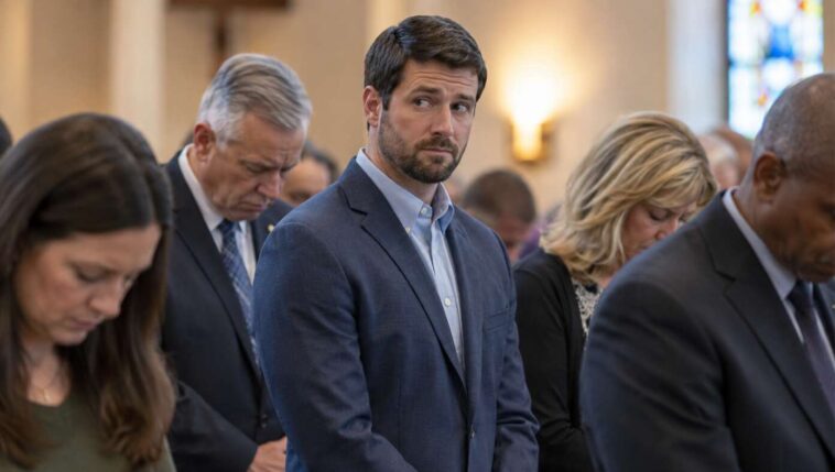 man-once-again-loses-train-of-thought-during-prayer-and-starts-thinking-about-how-he’d-defend-the-church-from-muslim-terrorists