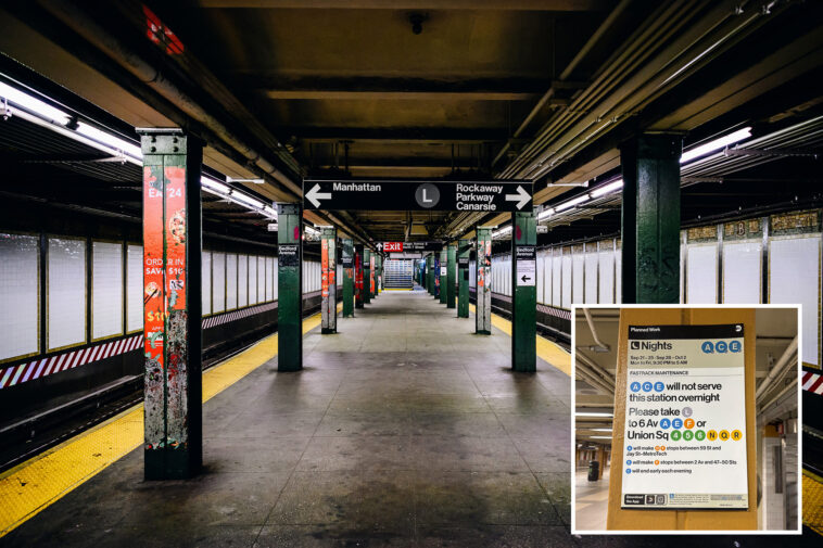 nyc-subway-riders-rip-mta-over-l-train-weekend-shutdowns:-‘i’m-numb-to-it-now’