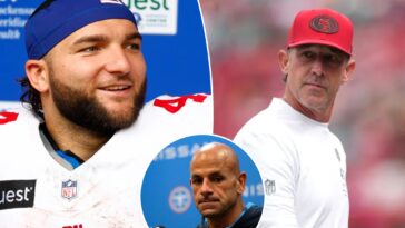 kyle-shanahan-takes-issue-with-ex-49ers-coach-spilling-cam-skattebo-secret