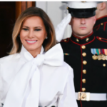 fashion-notes:-melania-trump-is-tres-chic-for-us.-china-state-dinner-in-ysl-bow-blouse,-d&g-tuxedo-pants