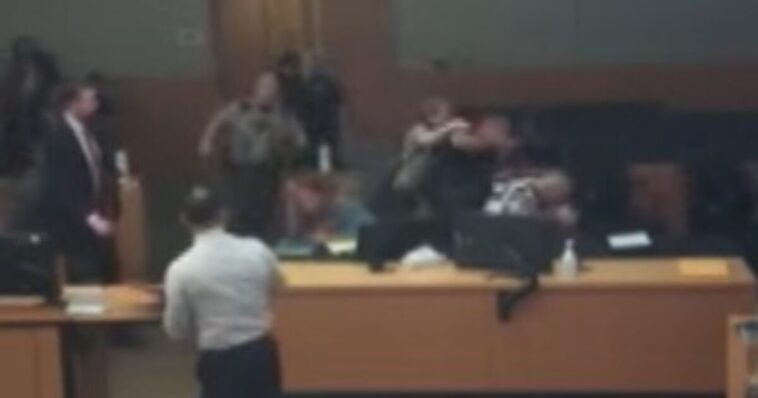 father-in-law-of-murdered-army-veteran-viciously-attacks-the-killer-in-court-after-allegedly-seeing-perp’s-sick-reaction-to-his-victim-impact-statement-(video)