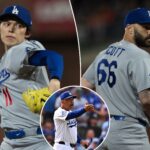roki-sasaki,-tanner-scott-look-like-dodgers’-playoff-bullpen-anchors