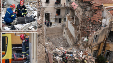 american-couple-killed-after-building-collapses-in-athens,-greece-on-day-they-were-set-to-check-out