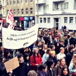 german-students-on-strike-against-mandatory-military-service-(videos)