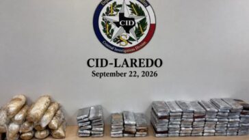 texas-dps-seize-over-150-pounds-of-illegal-drugs-at-laredo-port-of-entry,-two-arrests-made