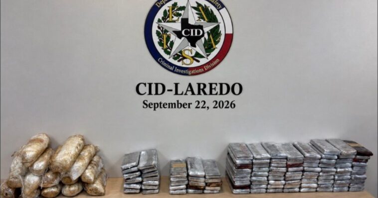 texas-dps-seize-over-150-pounds-of-illegal-drugs-at-laredo-port-of-entry,-two-arrests-made