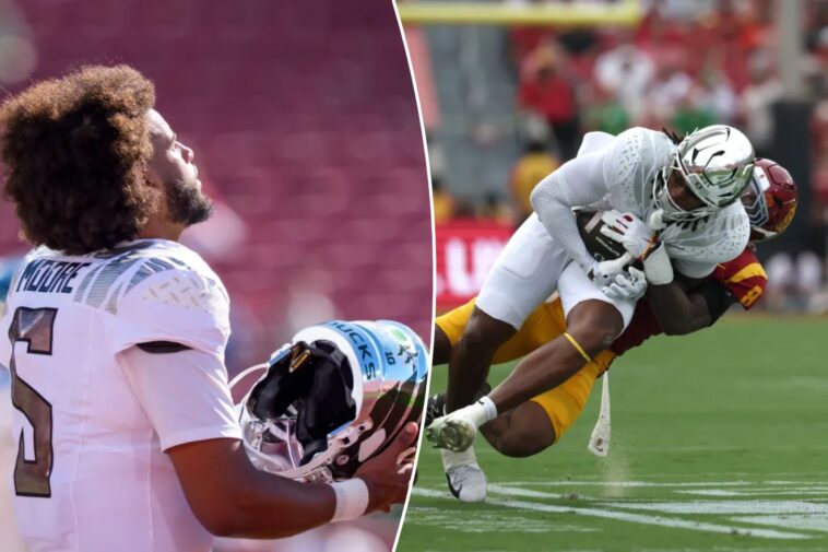 oregon-qb-dante-moore-leaves-usc-game-in-ambulance-after-hit-to-head
