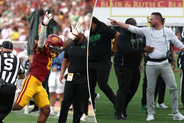 wild-scene-as-usc-oregon-brawl-nearly-erupts-after-brutal-dante-moore-hit