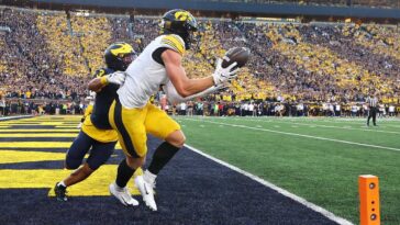 hank-brown’s-last-second-touchdown-pass-lifts-iowa-to-20-19-win-over-michigan-in-big-ten