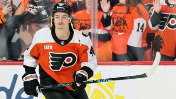 flyers-stage-hilarious-protest-after-trevor-zegras’-ridiculous-jersey-tucking-penalty