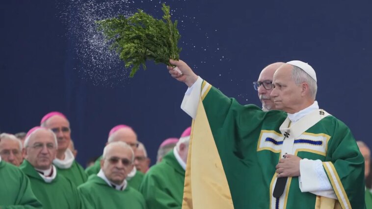 pope-leo-visits-site-of-miracle-cures,-meets-people-whose-unexplained-healings-stunned-doctors