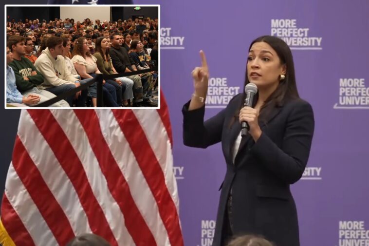 crowd-sings-‘from-the-river-to-the-sea’-at-aoc’s-college-student-event-promoting-dems-ahead-of-midterms