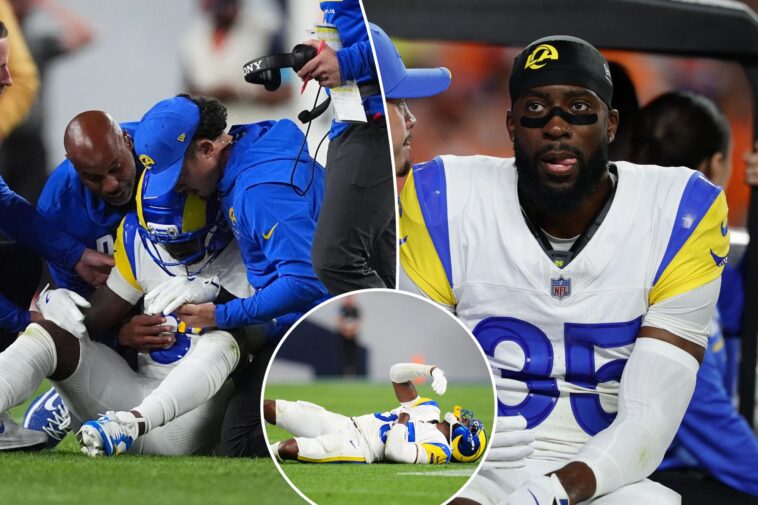 rams-lose-key-defender-jaylen-watson-to-scary-shoulder-injury-against-broncos