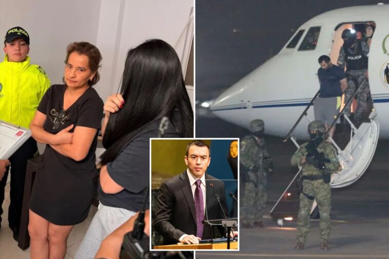 colombian-police-capture-wife-and-daughter-of-notorious-ecuadorian-gang-leader-extradited-to-the-us
