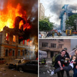 russian-drones-hammer-apartments,-offices-and-a-cultural-landmark-in-kyiv,-killing-at-least-7