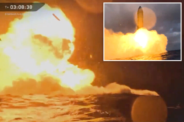 spacex-starship-splashes-down-in-spectacular-fireball-after-cutting-short-orbital-flight-around-earth