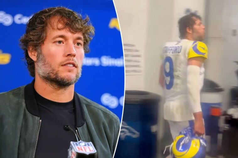 matthew-stafford-caught-spitting-in-broncos-tunnel-after-controversial-rams-loss