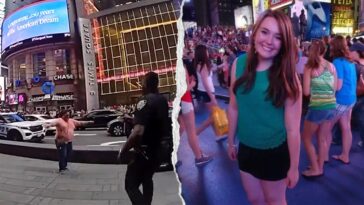 watch:-nypd-bodycam-captures-tense-standoff-after-bank-of-america-exec-fatally-stabbed-in-times-square